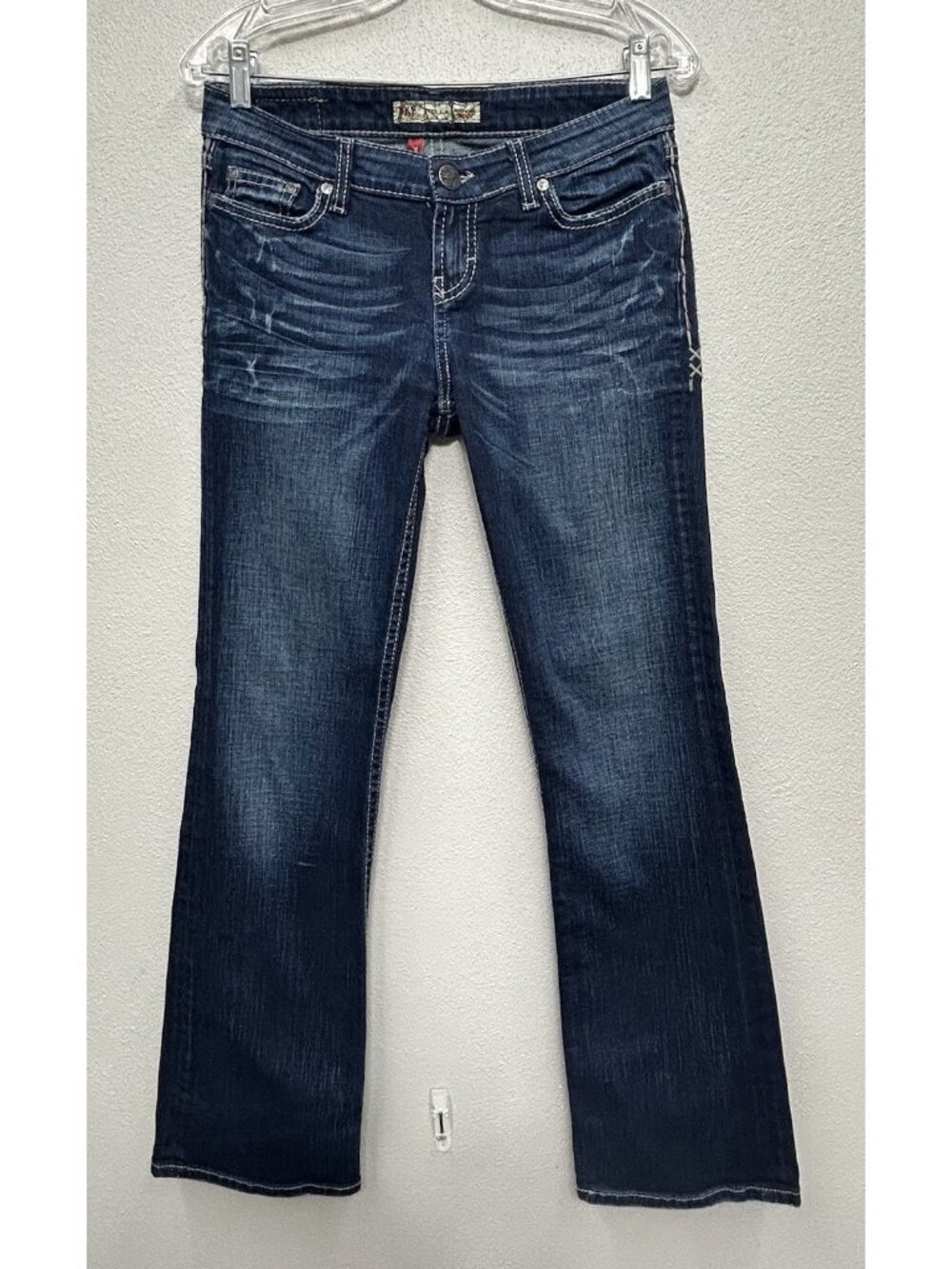Buckle Women's Dark Wash Boot Cut Jeans